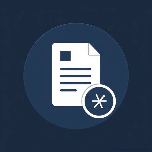 Pictogram van een zakelijk document voor zakelijke fotografie